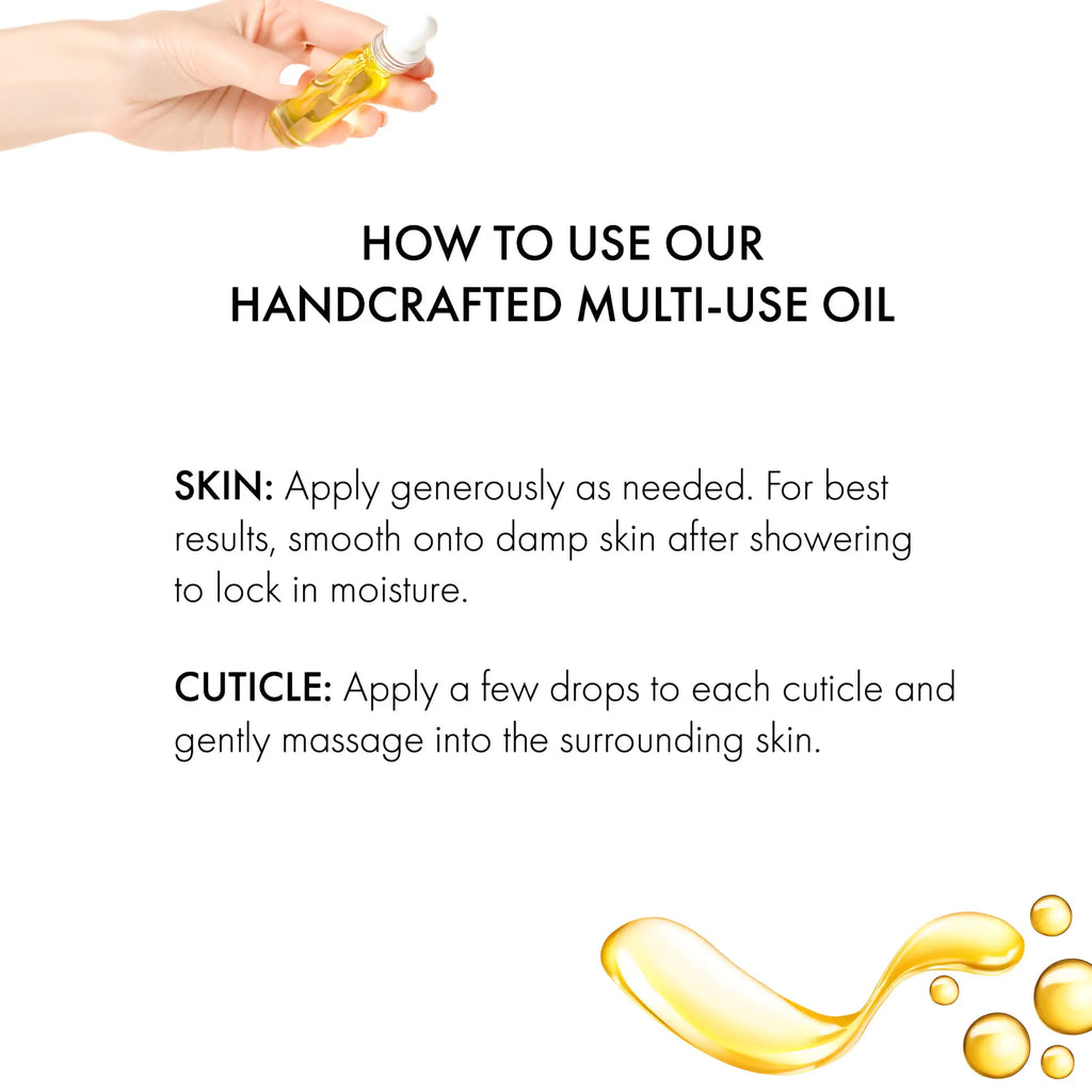 Handcrafted Warm Vanilla Bean Body Oil for Silky Smooth Skin